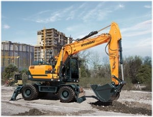 Hyundai Wheeled Excavators