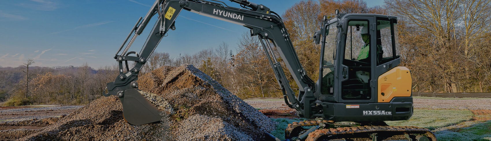 Hyundai mini excavator